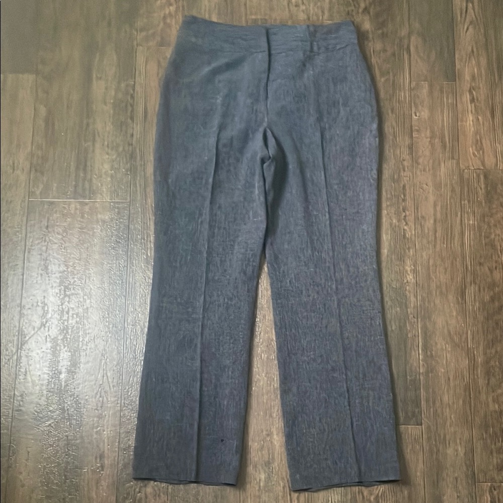 Studio C Charcoal Textured Pants